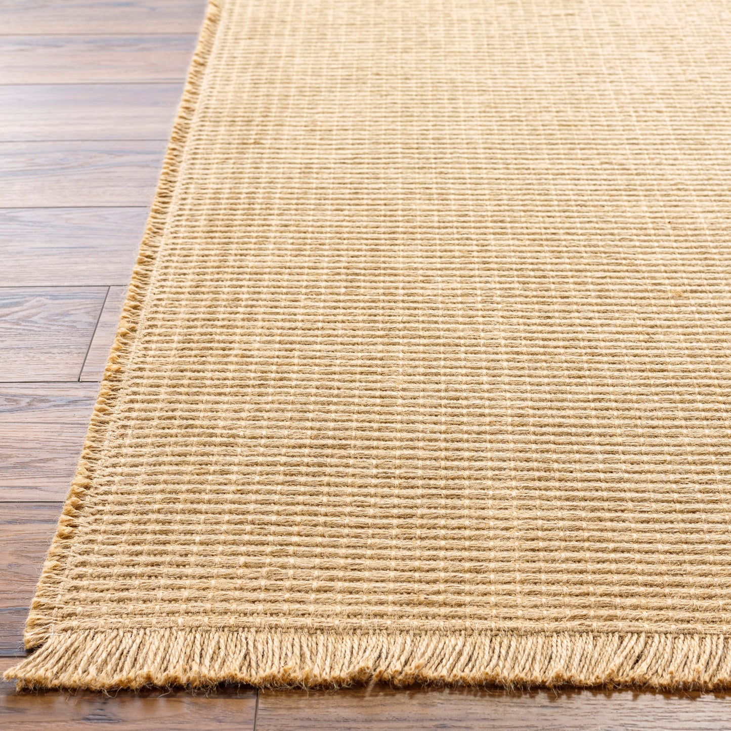 HENDY Jute Teppich I Läufer, Flur, Wohnzimmer I Modernes Boho Flurteppich, Natürliche Fasern, Rustikaler Exotischer Flurteppich I Hellbraun