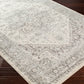 CHARTRES Vintage Teppich I Läufer, Flur, Wohnzimmer, Esszimmer I Orientalischer Traditioneller Boho Kurzflor Teppich I Grau, Beige