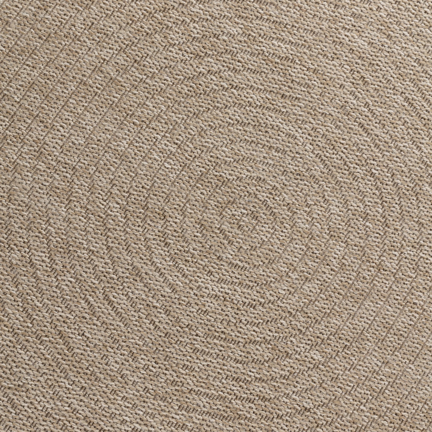 MARCHELLE Outdoor Jute-Look Teppich I In & Outdoor Boho Wetterfest Teppich für den Balkon, Terrasse, Garten, Rund I Beige, Schwarz