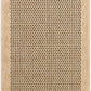 JESSICA Outdoor Jute-Look Teppich I In & Outdoor Boho Wetterfest Teppich für den Balkon, Terrasse, Garten, Küche I Beige, Schwarz